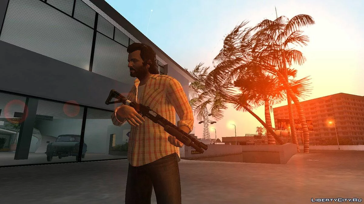 Pump Shotgun из GTA 5 / GTA Vice City