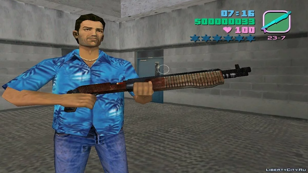 Дробовик из Postal 2 Eternal Damnation / GTA Vice City