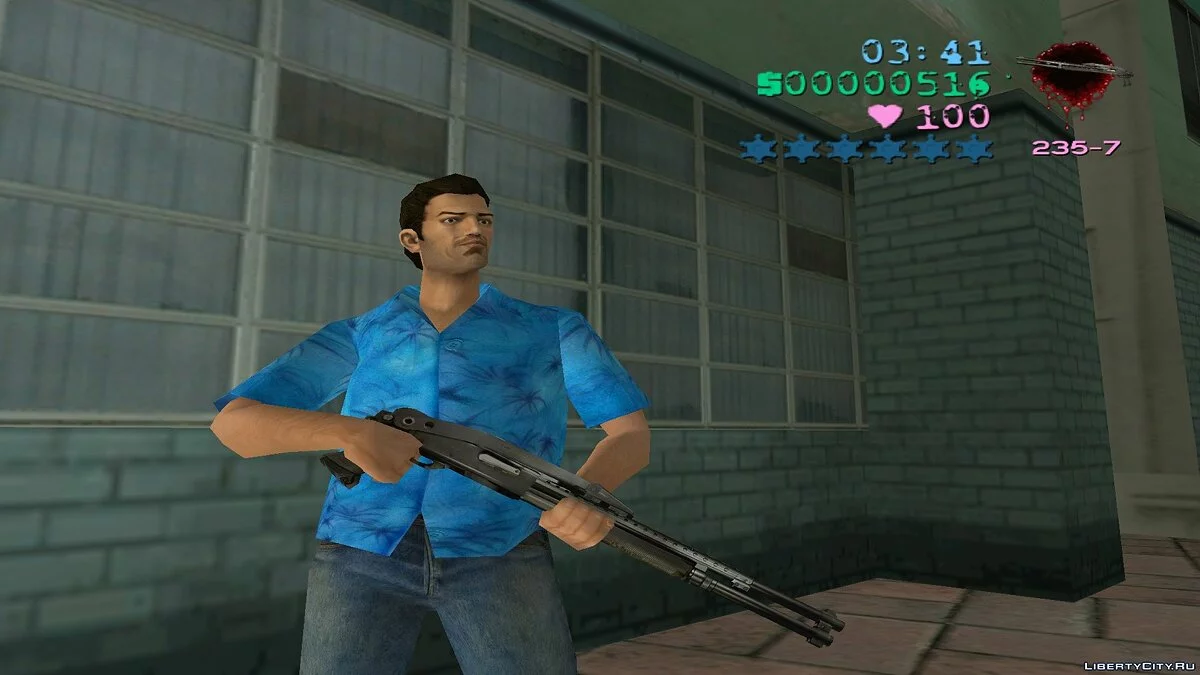 Дробовик из Postal 2 / GTA Vice City