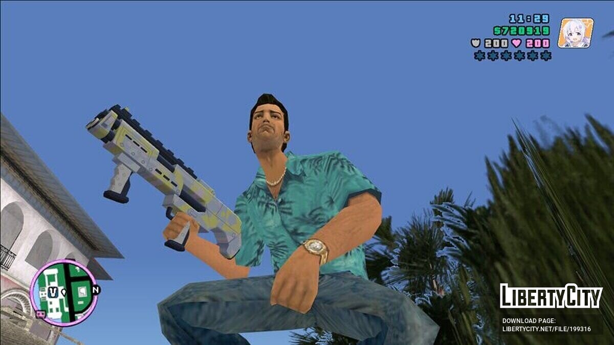 Скачать Shooting Stars (Blue Archive) для GTA Vice City