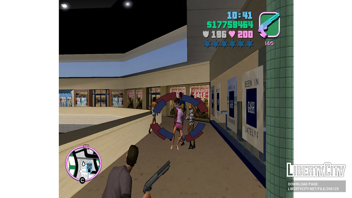 Ithaca 37 - Обрез без сошек / GTA Vice City