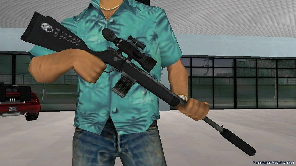 Varmint rifle from Fallout: New Vegas v2 / GTA Vice City