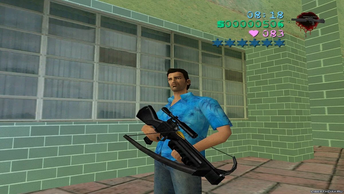 Арбалет из Postal 2 Eternal Damnation / GTA Vice City