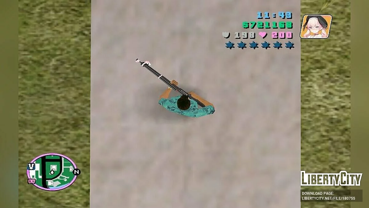 Justice Black / GTA Vice City