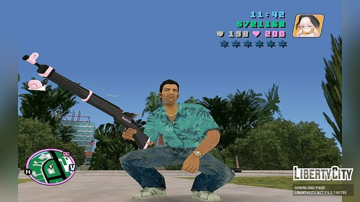 Justice Black / GTA Vice City