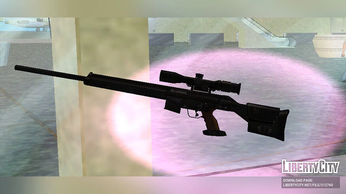Heckler & Koch PSG1 из CS Online / GTA Vice City