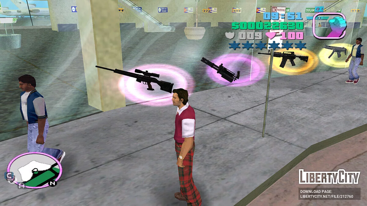Heckler & Koch PSG1 из CS Online / GTA Vice City