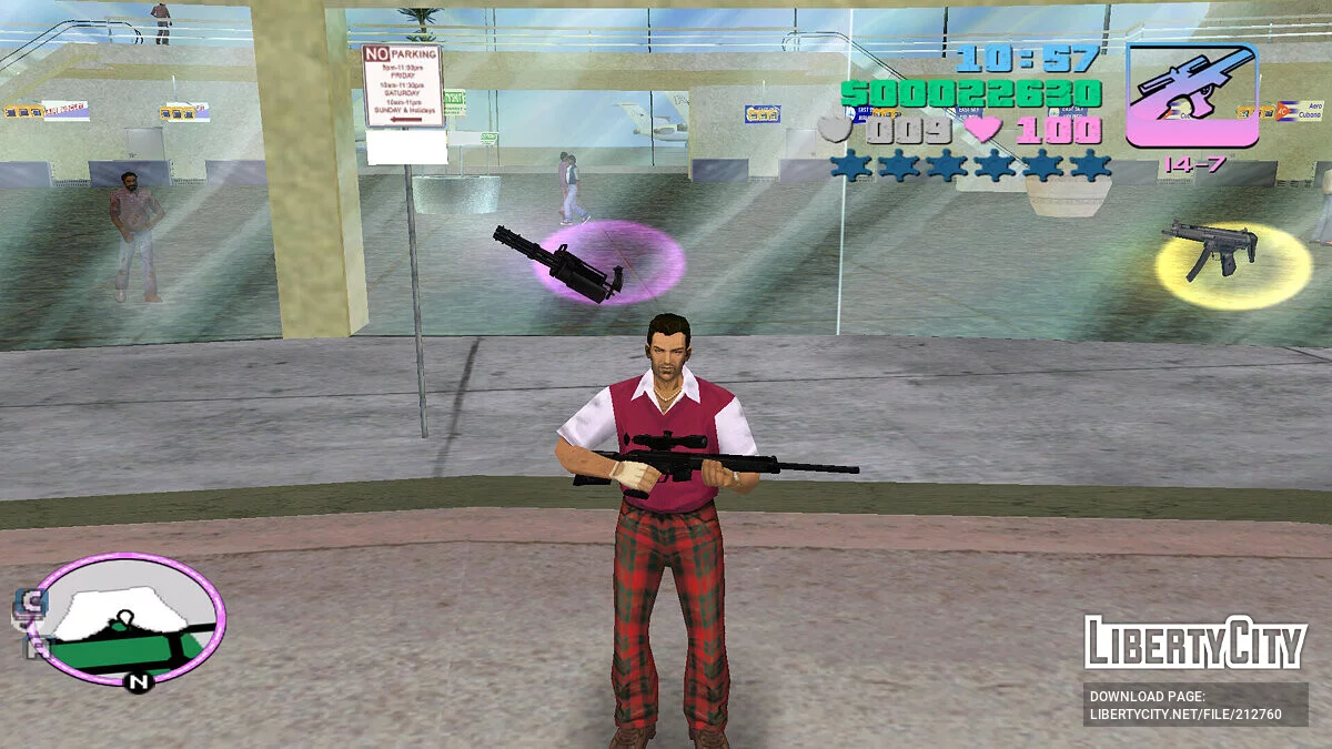 Heckler & Koch PSG1 из CS Online / GTA Vice City