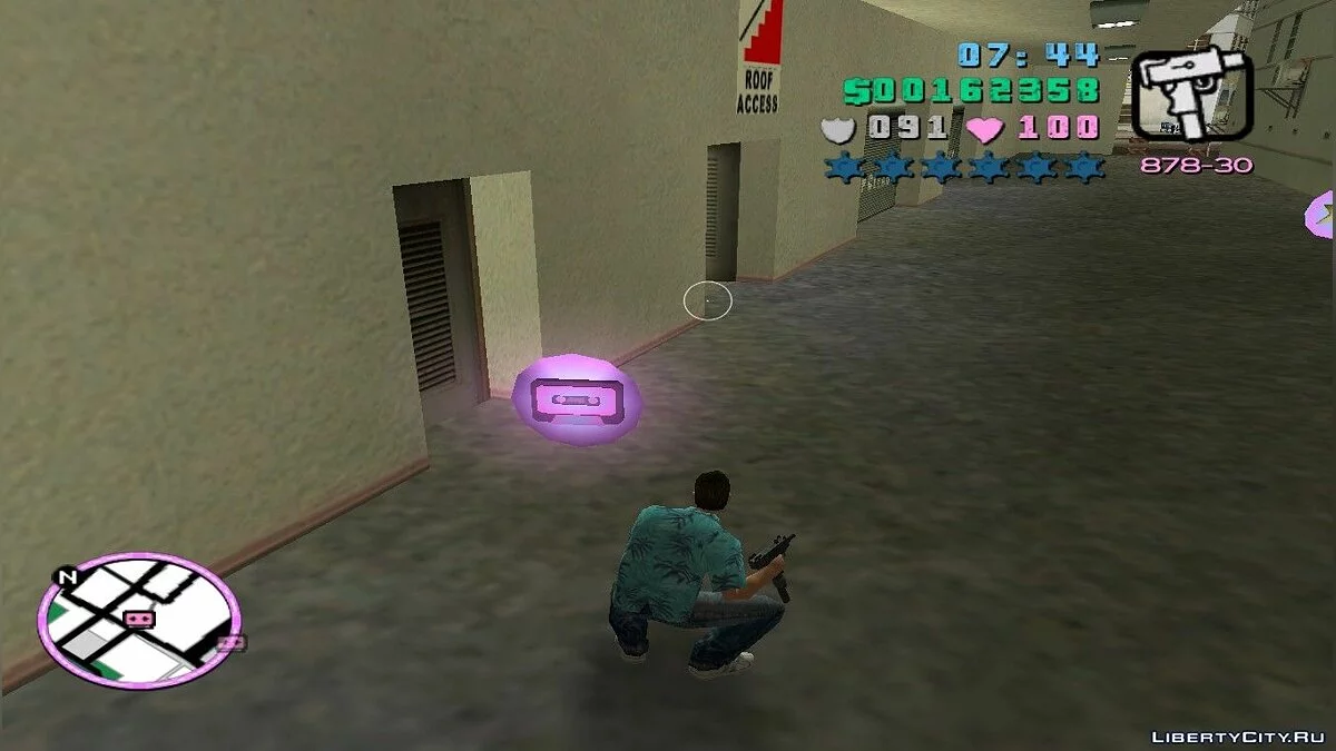 GTA San Andreas UZI to Vice City / GTA Vice City