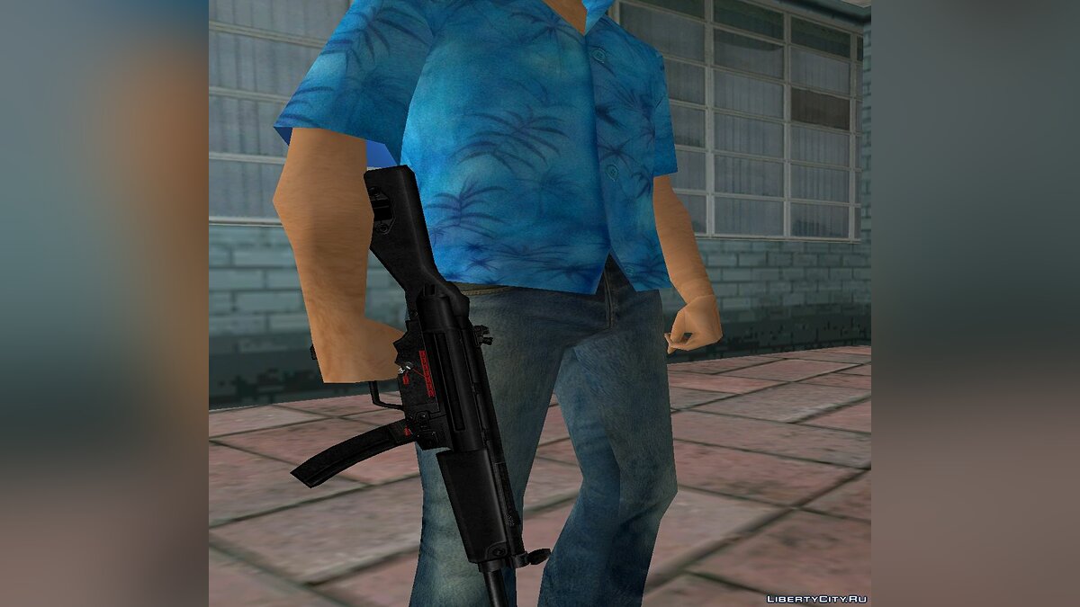 MP5 from Postal 2 Complete for GTA Vice City - Картинка #2