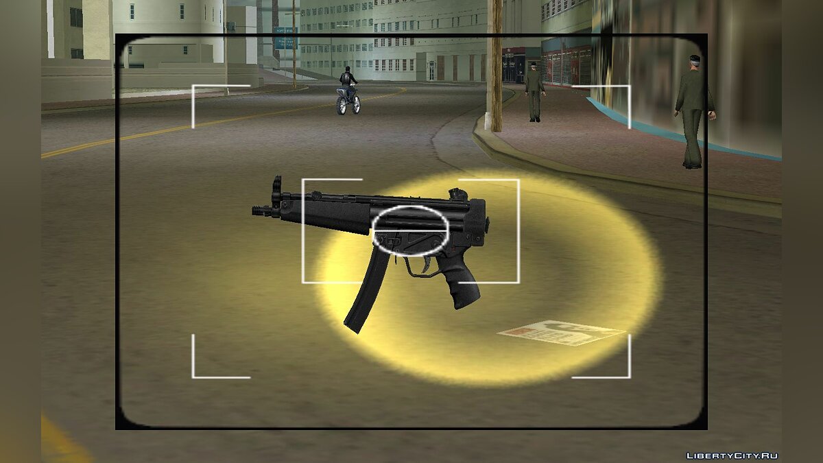 MP5 "pistol" для GTA Vice City - Картинка #3