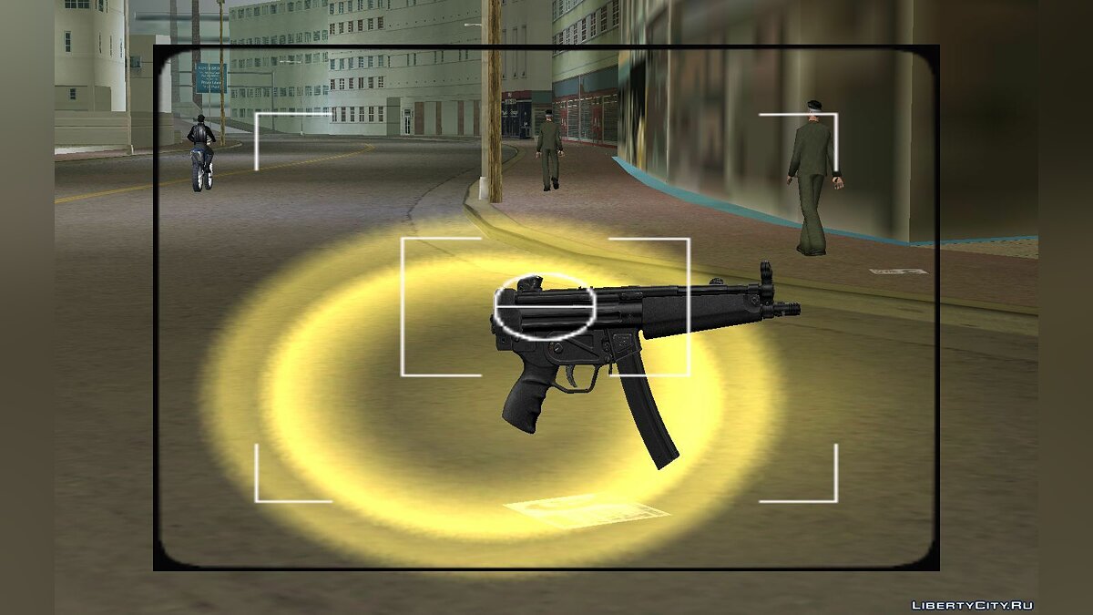 MP5 "pistol" для GTA Vice City - Картинка #2