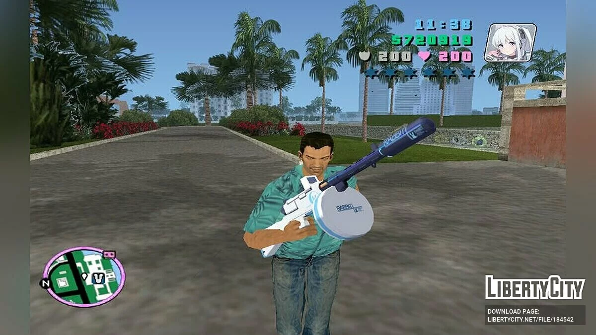 Rabbit-31 Short Type Submachine Gun / GTA Vice City