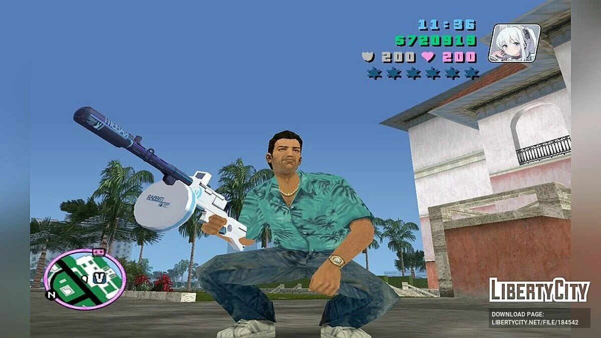 Rabbit-31 Short Type Submachine Gun / GTA Vice City