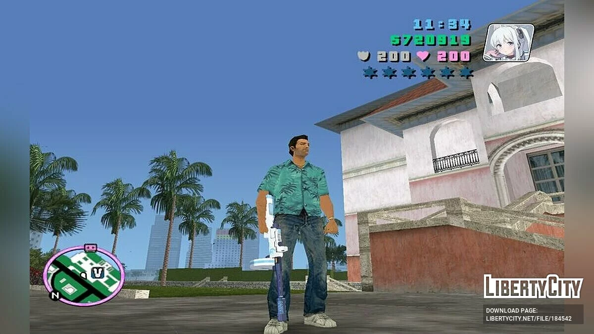 Rabbit-31 Short Type Submachine Gun / GTA Vice City