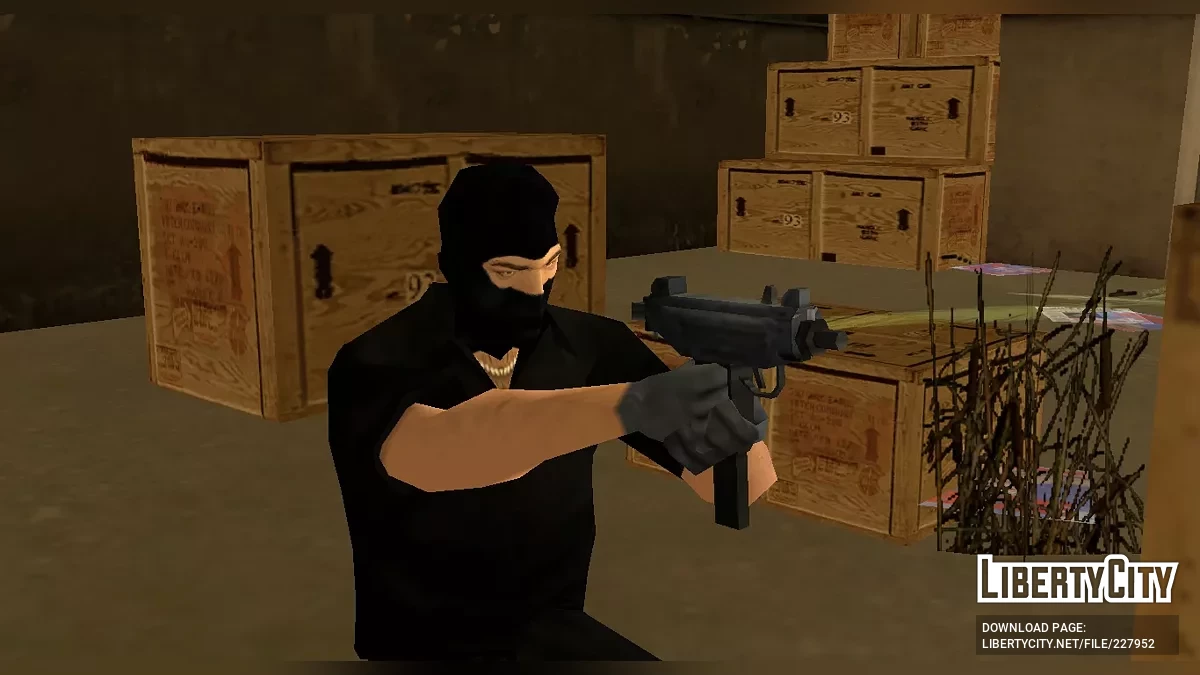 Micro UZI из GTA 3 / GTA Vice City
