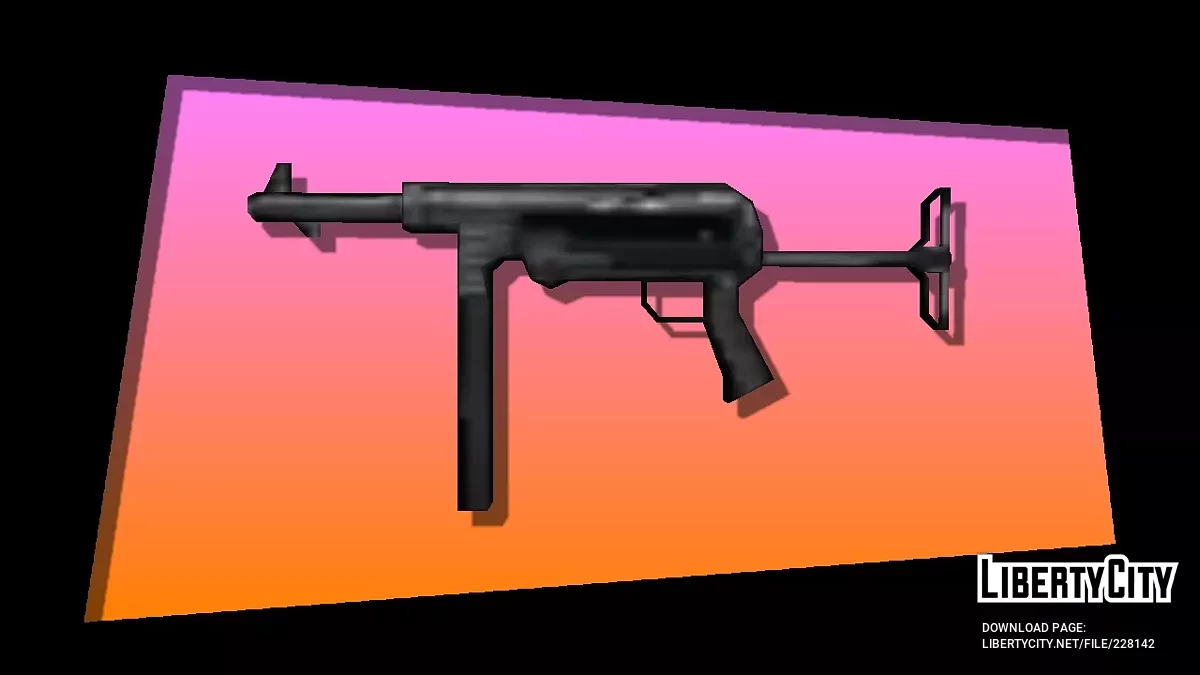MP40 (VC Style + MVL Add-on) / GTA Vice City