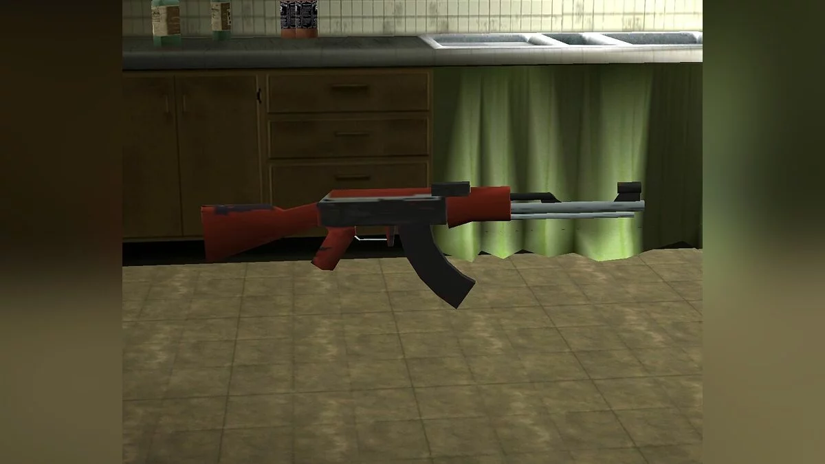 Новый ak47 / GTA San Andreas