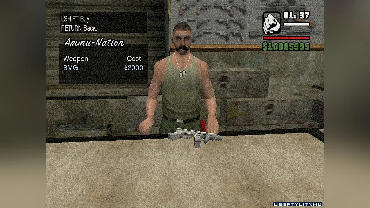 MP5-K from GTA: VC Beta / GTA San Andreas