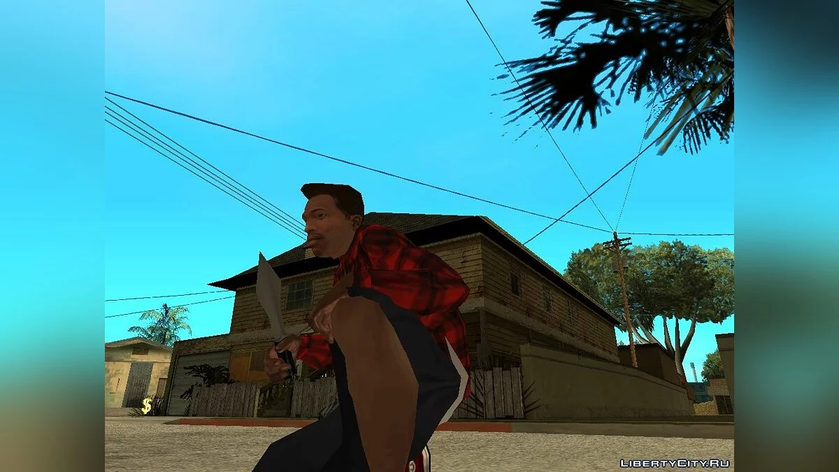 Метательный Нож / GTA San Andreas