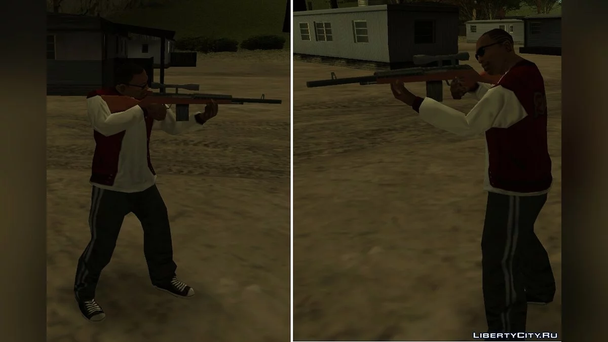 Пак оружия в SA-стиле / GTA San Andreas