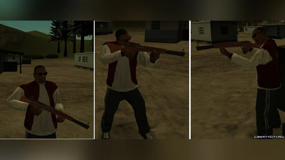 Пак оружия в SA-стиле / GTA San Andreas