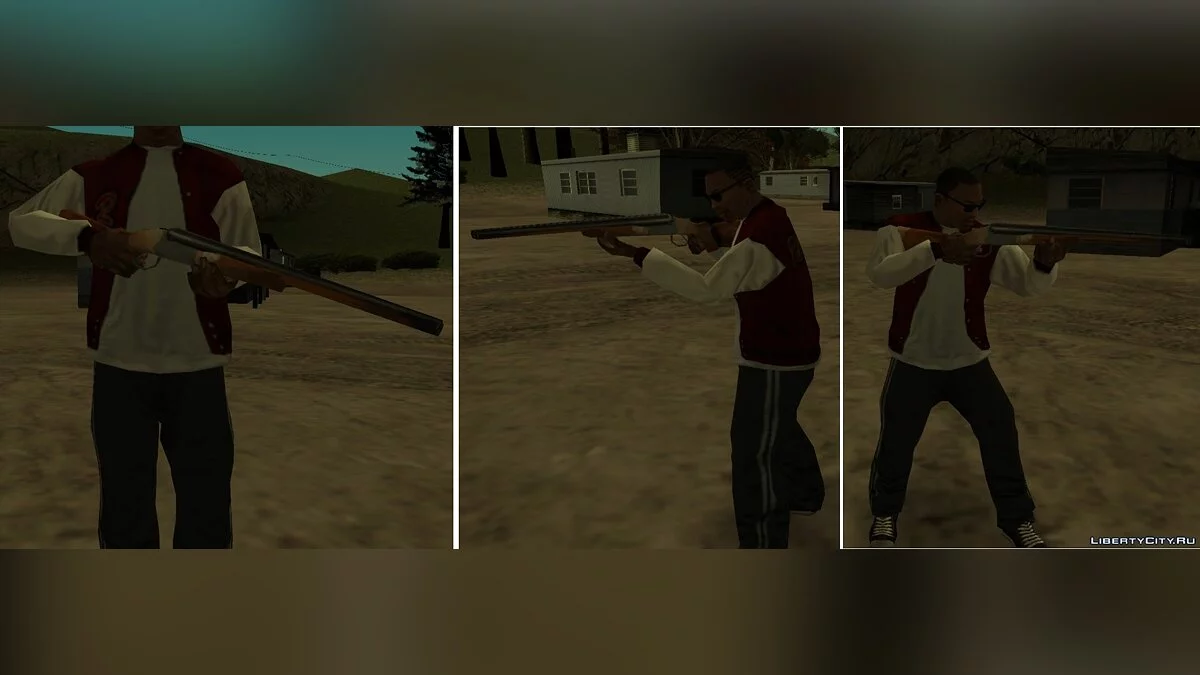 Пак оружия в SA-стиле / GTA San Andreas
