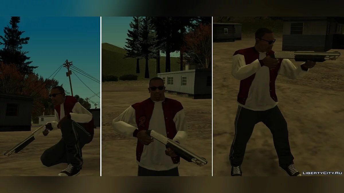 Пак оружия в SA-стиле / GTA San Andreas