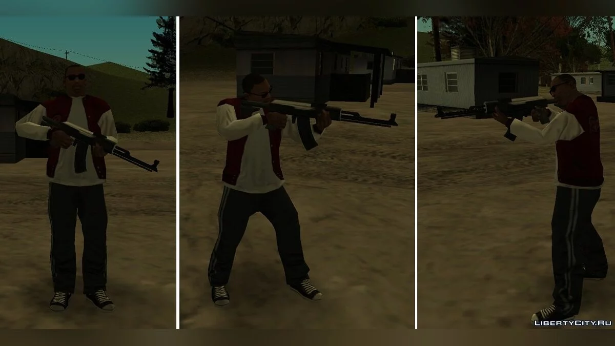 Пак оружия в SA-стиле / GTA San Andreas