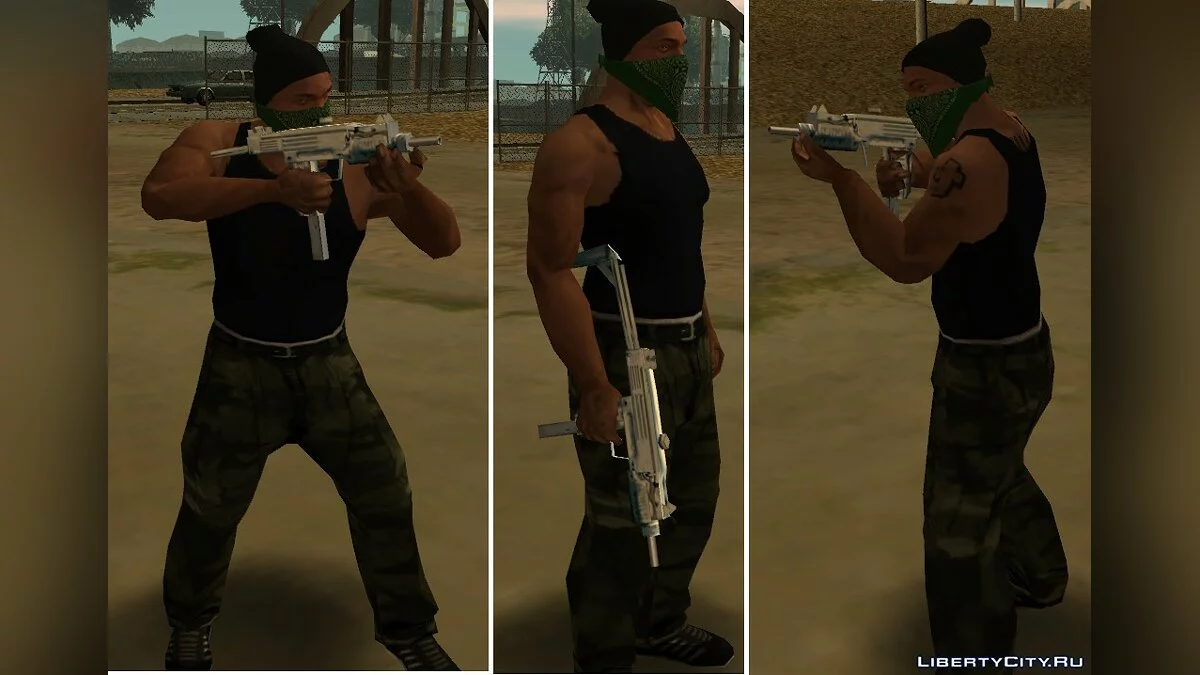 Второй пак оружия в стиле SA / GTA San Andreas