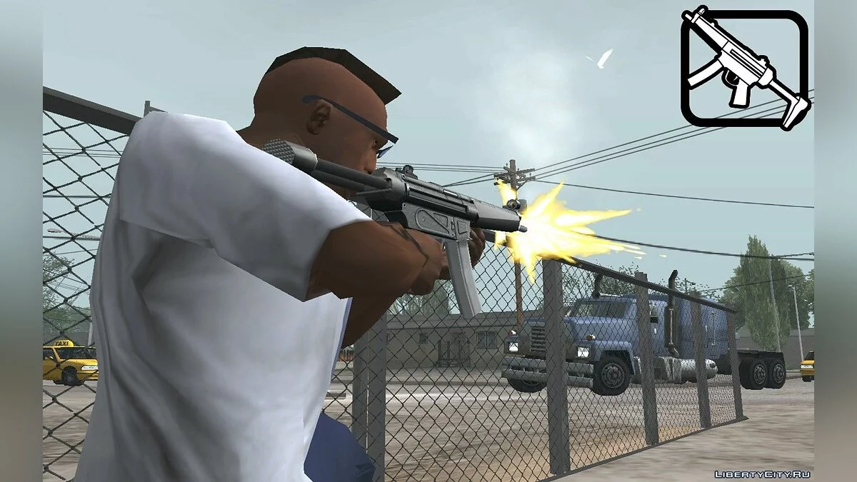 MP5 From Hitman: Contracts / GTA San Andreas