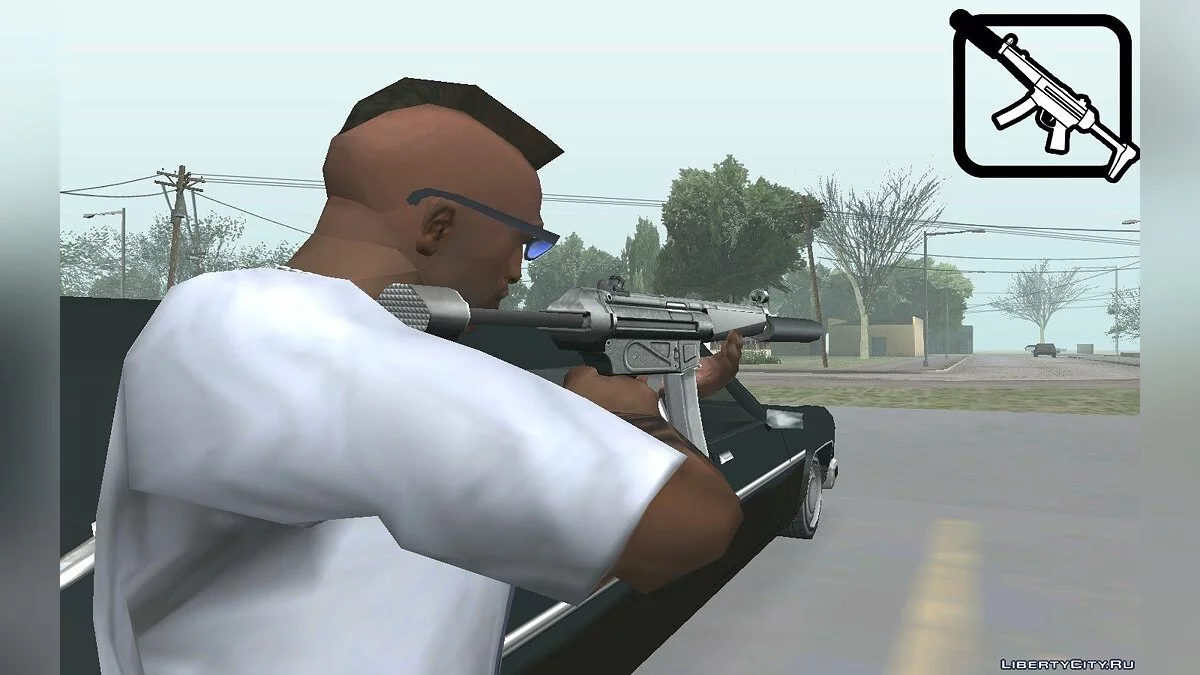 MP5 From Hitman: Contracts / GTA San Andreas