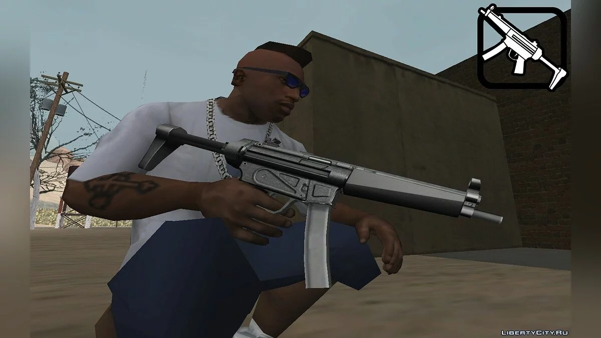 MP5 From Hitman: Contracts / GTA San Andreas