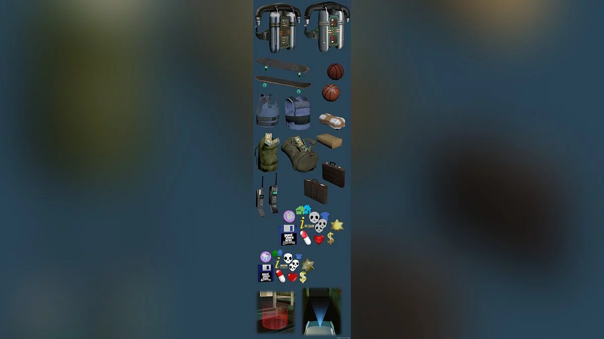 INSANITY Items / GTA San Andreas