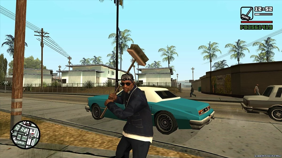 Швабра / GTA San Andreas