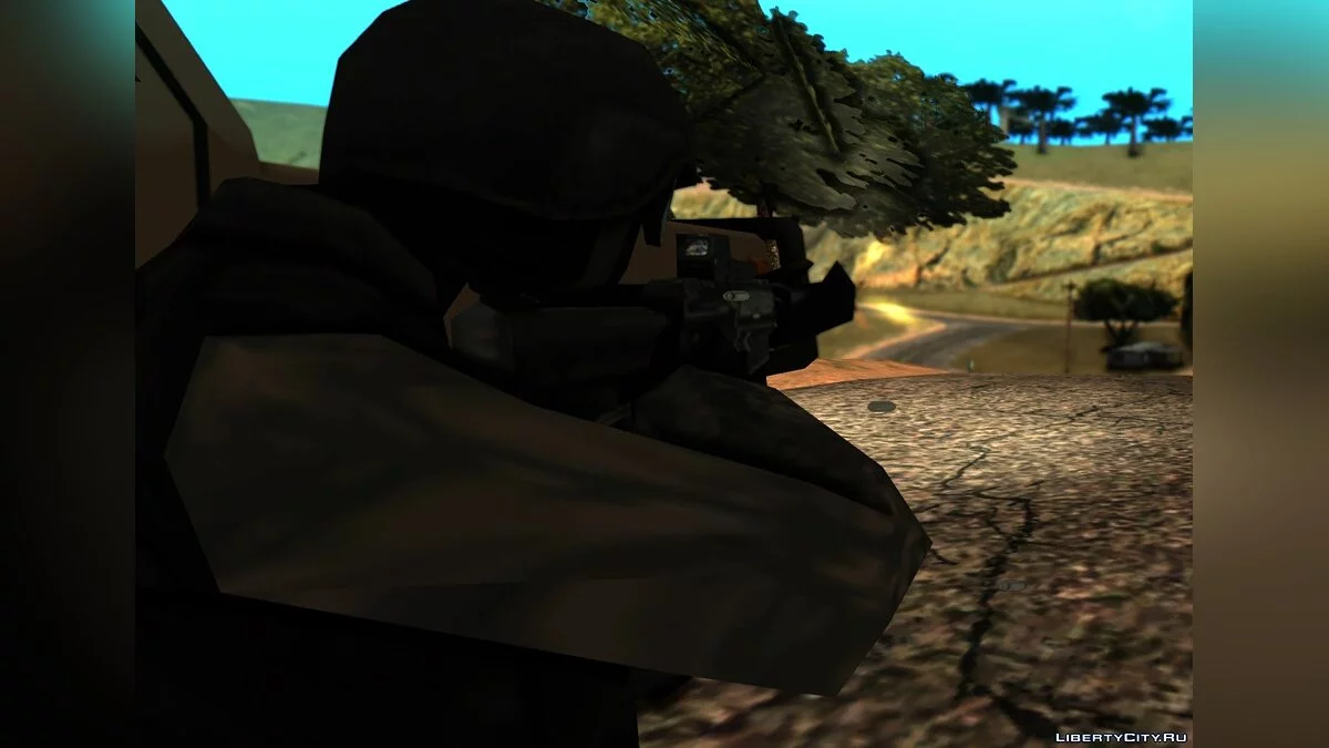 M4A1 в стиле GTA SA [LQ] / GTA San Andreas