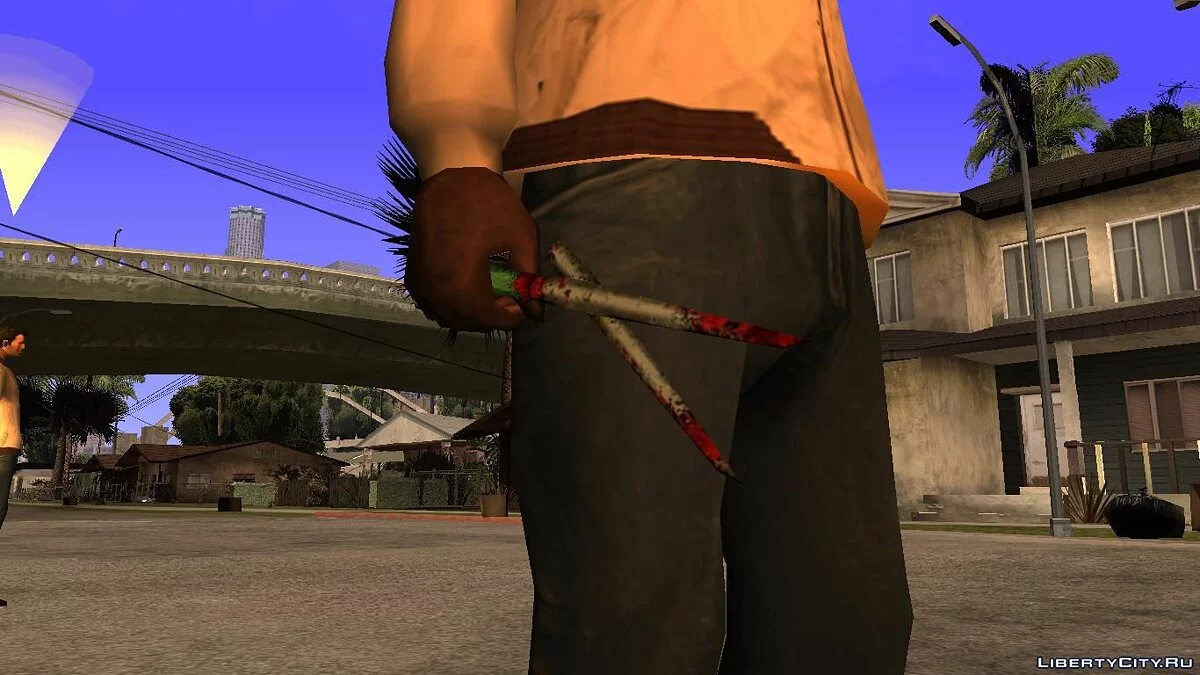 Окровавленные ножницы / GTA San Andreas
