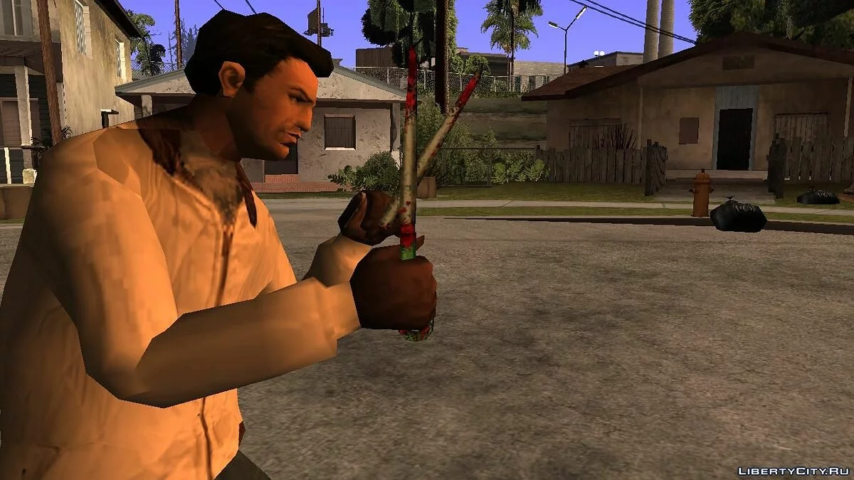Окровавленные ножницы / GTA San Andreas