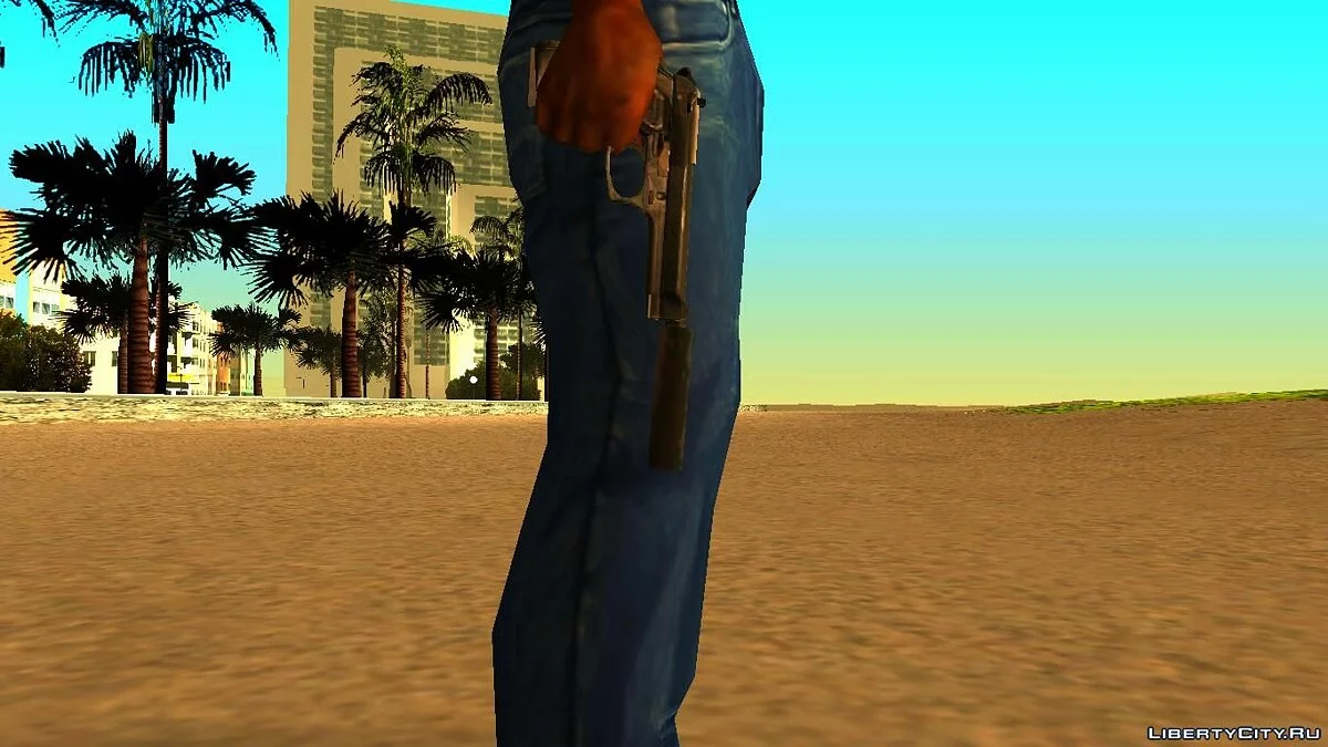 Beretta 92 в стиле SA / GTA San Andreas