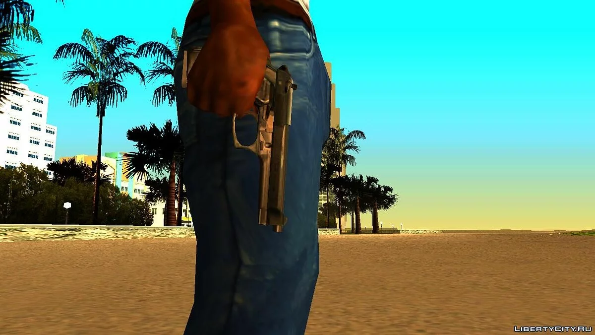 Beretta 92 в стиле SA / GTA San Andreas