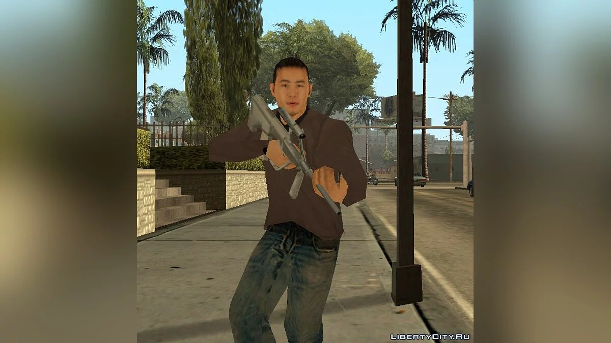 Steyr AUG from VC (fixed) / GTA San Andreas