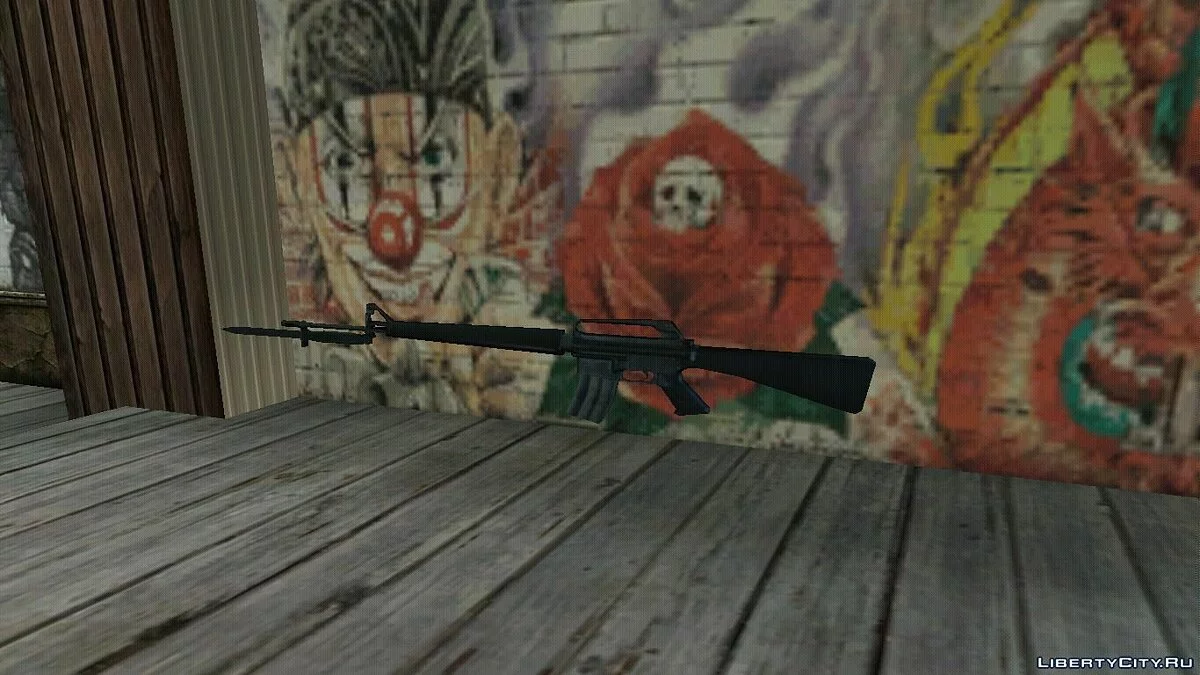 M16 with bayonet / GTA San Andreas