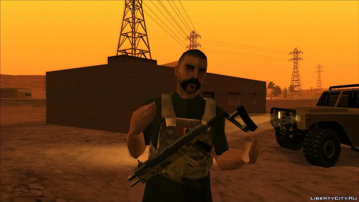 Kriss Vector SMG / GTA San Andreas