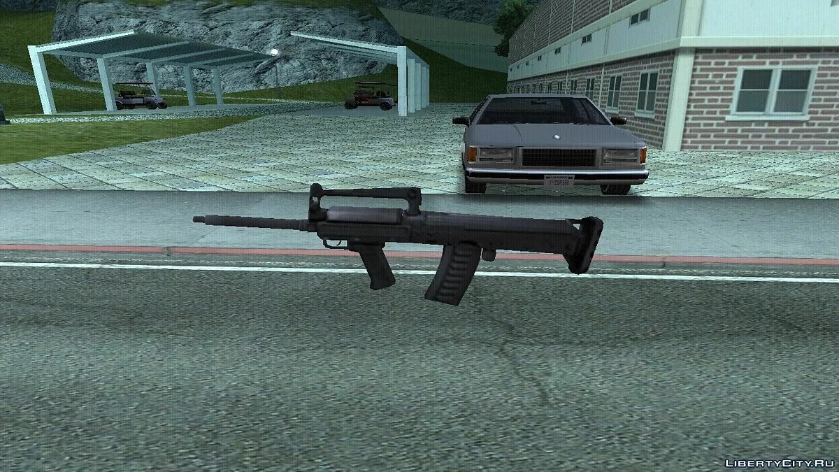 ОЦ-14 Гроза с удлинённым стволом. / GTA San Andreas