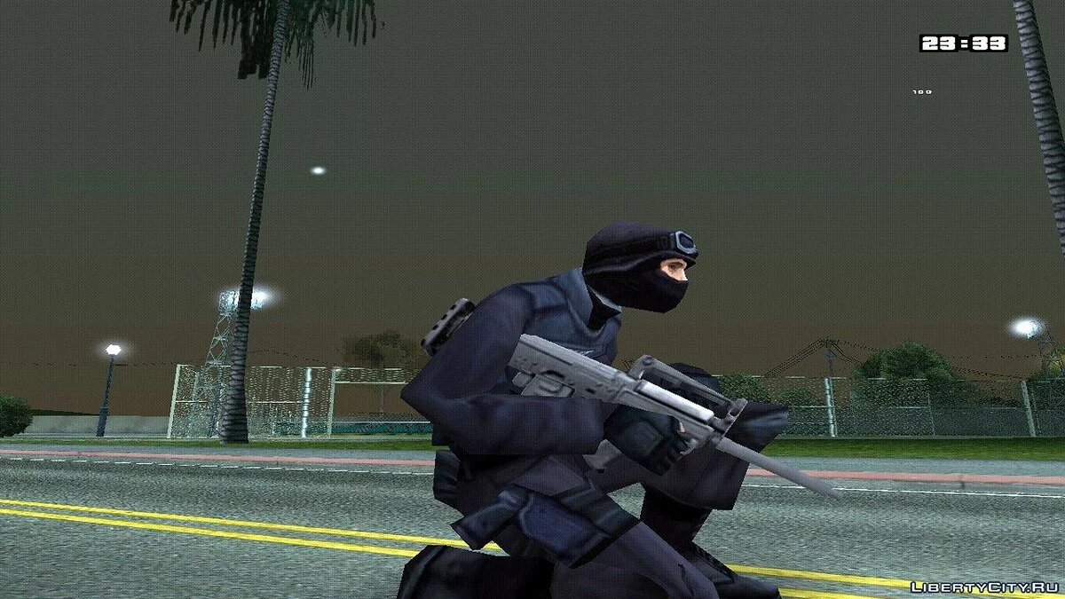 ОЦ-14 Гроза с удлинённым стволом. / GTA San Andreas