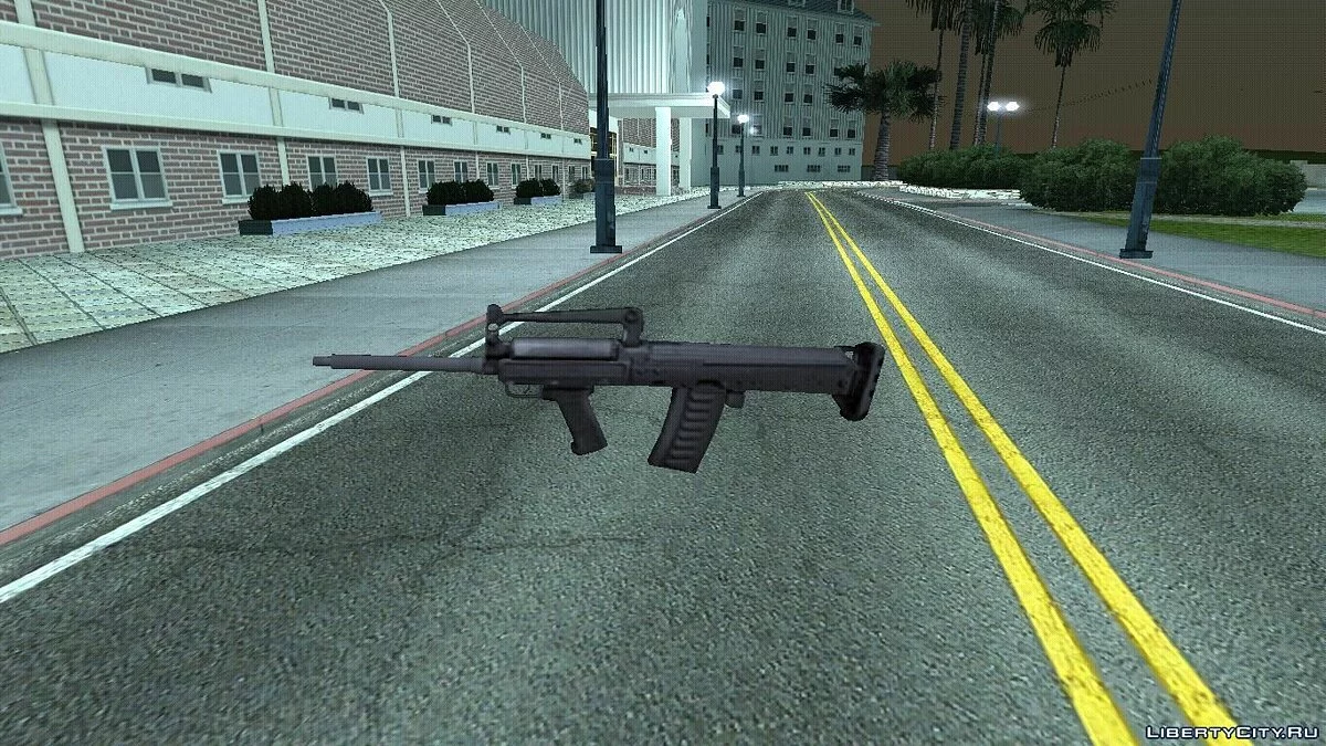 ОЦ-14 Гроза с удлинённым стволом. / GTA San Andreas