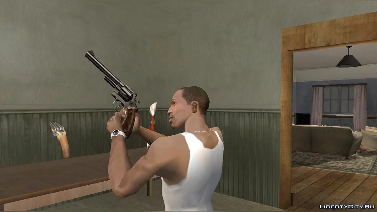 Револьвер Smith & Wesson / GTA San Andreas
