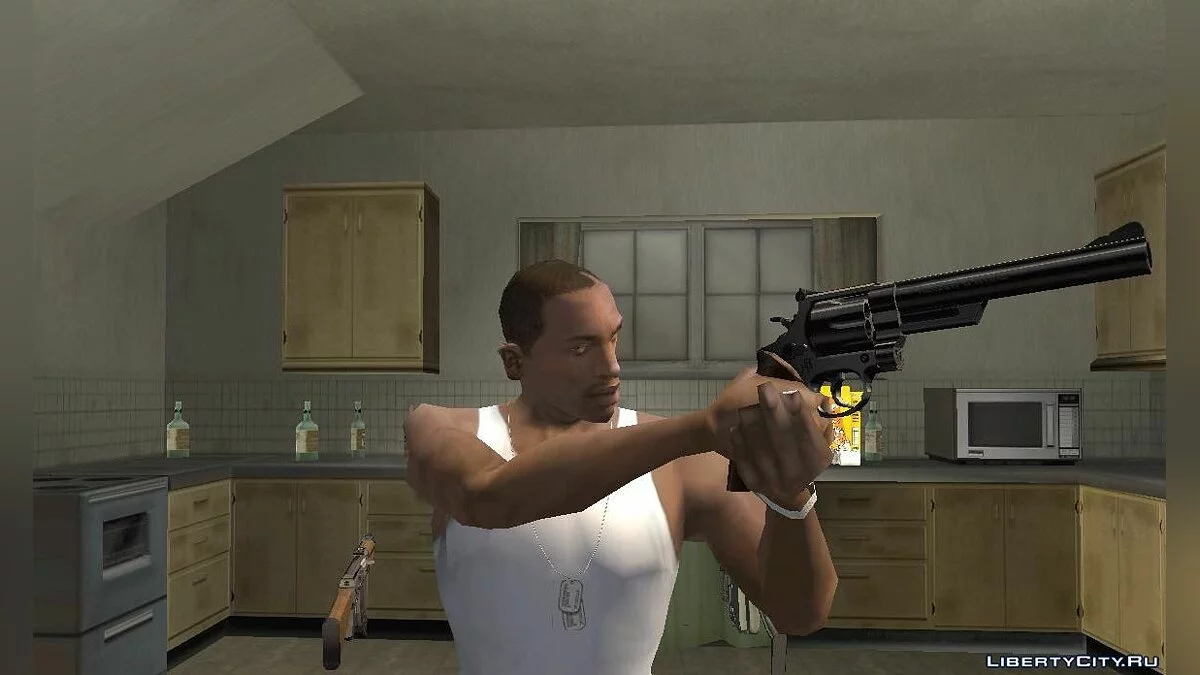Револьвер Smith & Wesson / GTA San Andreas