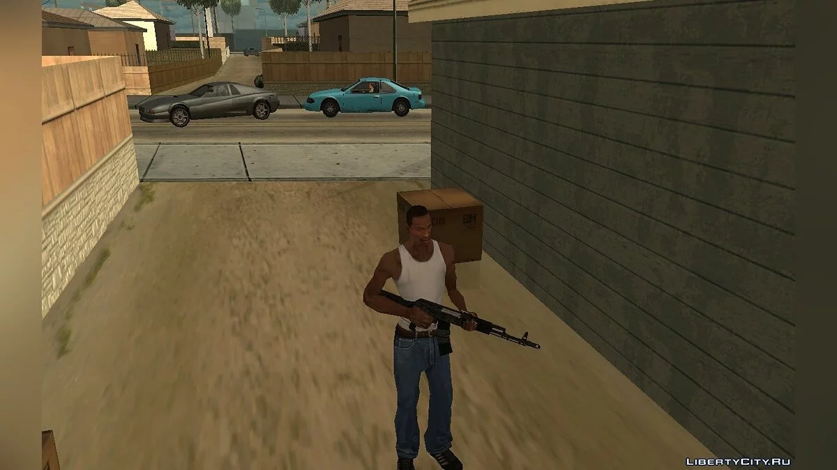 Battlefield 3 AK74M / GTA San Andreas