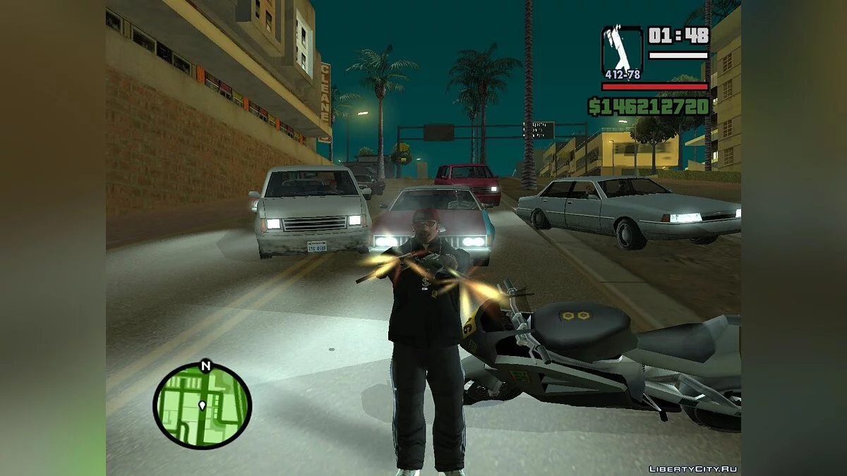 Бета оружие из Manhunt 2 (v.1) / GTA San Andreas